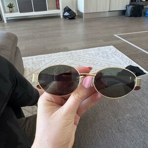 Free People Round Sunglasses